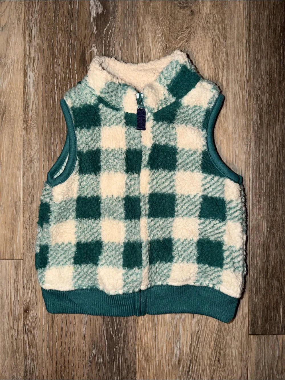 Baby Boy 9 Months Carter’s Fleece Overalls & Vest Bundle